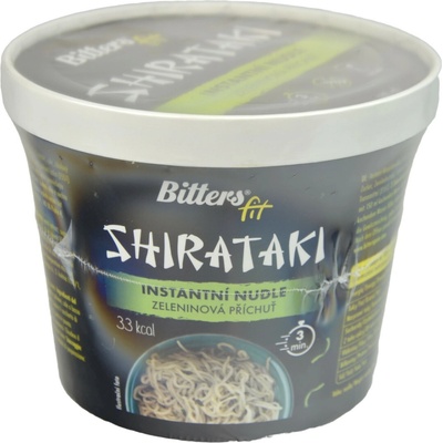 Shirataki instantní nudle, zeleninová polévka Bitters Fit 205 g