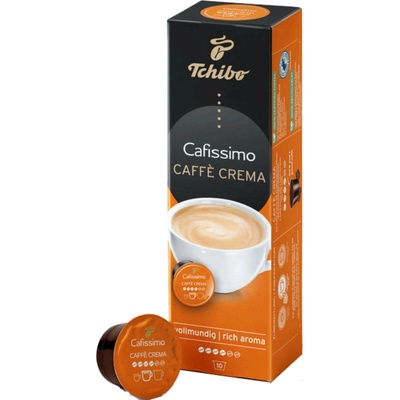 Tchibo Cafissimo Káva v kapslích Crema Rich Aroma Vollmundig 10 ks