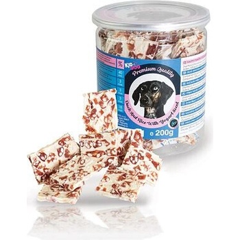 KIDDOG kačacie mäso s ryžou a jogurtovou náplňou PREMIUM QUALITY 200 g dóza