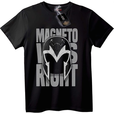 NOONEBRAND Тениска Magneto е Прав - S, Black