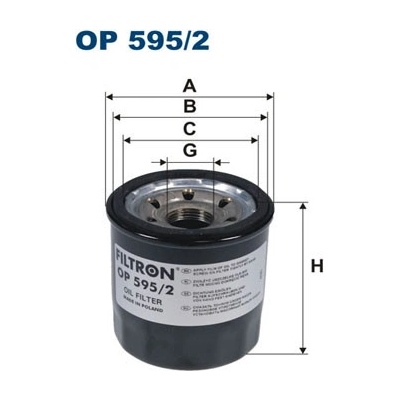 FILTRON Olejový filter OP5952