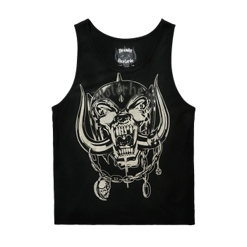 Brandit Мъжки потник в черен цвят Motorhead Tank Top WarpigBW-61025-11002 - Черен, размер 7XL