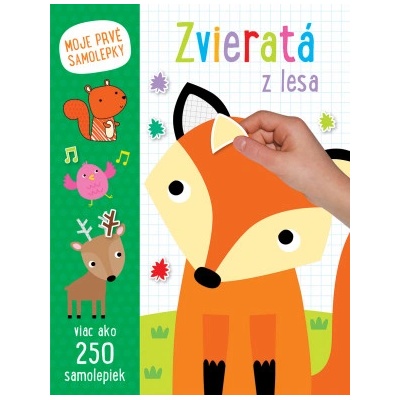 Zvieratá z lesa Moje prvé samolepky