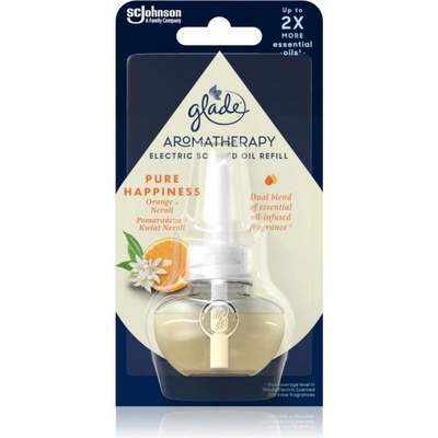 GLADE Aromatherapy Pure Happiness náplň do elektrického difuzéru Orange + Neroli 20 ml