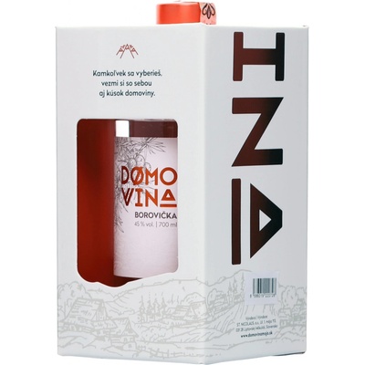 St. Nicolaus DOMOVINA Borovička 45% 0,7 l (kartón)