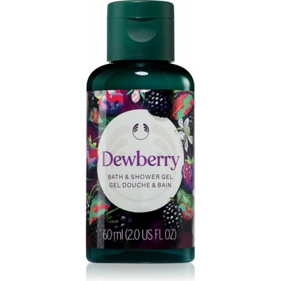 The Body Shop Dewberry Shower Gel parfémovaný sprchový gel 60 ml