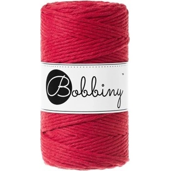 Bobbiny Macrame Regular 3mm - červená