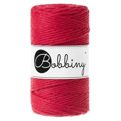 Bobbiny Macrame Regular 3mm - červená