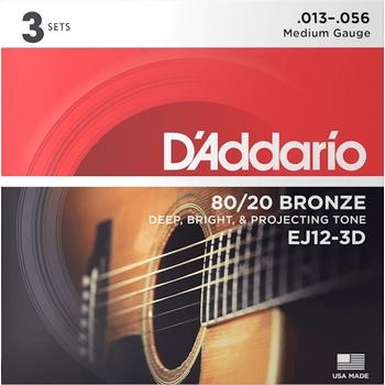 D'Addario EJ12-3D
