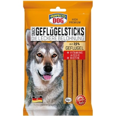 Perfecto Dog Tyčinky s hydinovým 15ks 150 g