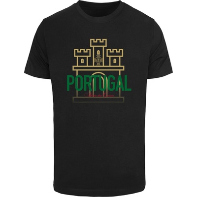 Mister Tee Тениска Castelo Portugues Tee black XXLUB-MT3339-00007 - Тъмносив, размер L