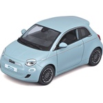 Bburago Метална количка Bburago - Fiat 500e, 1: 24, синя (18-21110LB)