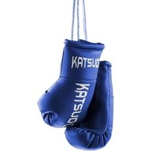 Prívesok na kľúče Katsudo miniatúra boxerskýh rukavíc Miniglo modrá