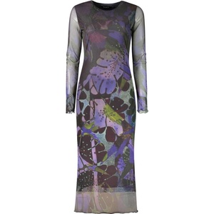Desigual Елегантна дамска рокля desigual, Размер l, Цвят Теменужка (26wwvk01_vi5025)