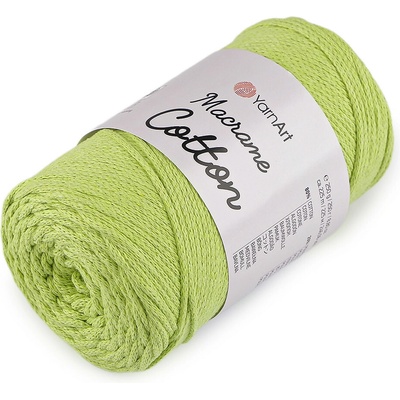 Stoklasa Pletací příze Macrame Cotton 250 g Balení: 1 ks, Varianta: 7 (755) zelená sv. 7 (755) zelená sv.