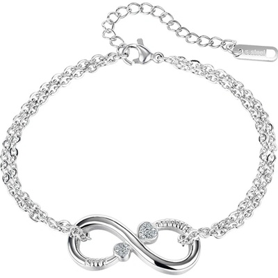 Mabell dámský náramek z chirurgické oceli SERENITY CZ221GS1141C45