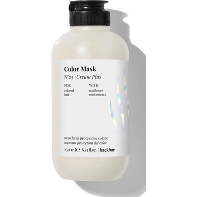 FarmaVita Back Bar Color Mask N°5 Cream Plus pro barvené vlasy 250 ml – Hledejceny.cz