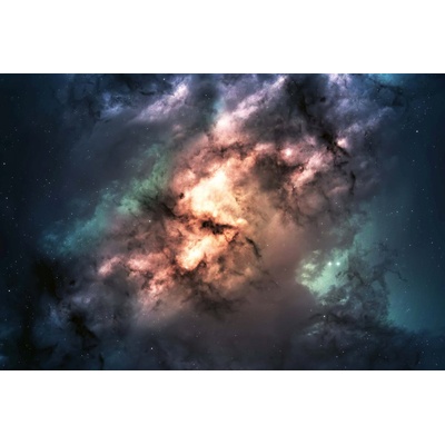 DIMEX ART Флизелинов фототапет тъмна вселена 375 x 250 см