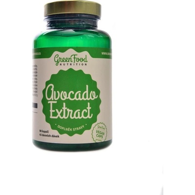 GreenFood Nutrition Avocado Extract 90 kapsúl