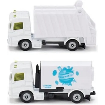 SIKU - Общински комплект - Почистваща машина и камион (1687)