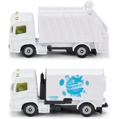 SIKU - Общински комплект - Почистваща машина и камион (1687)