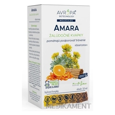 AVROPA Amara bylinné kvapky 50 ml