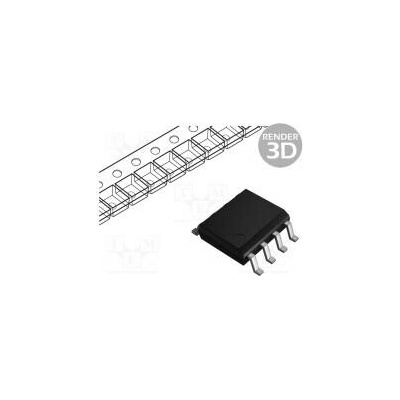 IC měřicí zesilovač 1,3MHz Ch 1 SO8 Vlastnosti precizní tuba