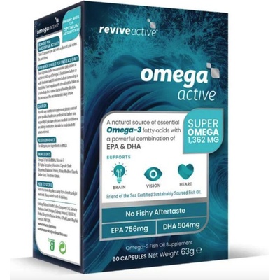 Revive Active Super Omega-3 rybí olej 60 kapslí
