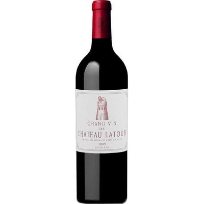 Château Latour Grand Vin de Château Latour Cuvée suché červené 2009 14% 0,75 l (čistá fľaša)