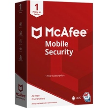 MCAFEE MOBILE SECURITY 1 lic. 12 mes.