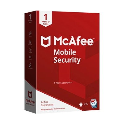 MCAFEE MOBILE SECURITY 1 lic. 12 mes.