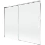 Mexen Rox двукрила плъзгаща се душ кабина 190 x 150 см, прозрачна, хром (8C9-190-001-01-00)