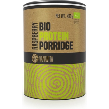 GymBeam VanaVita БИО протеинова каша 420 g малина