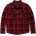 Vintage Industries Яке с фланелена риза Square+, червено каре (3545.redcheck)