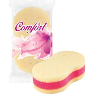  Comfort масажна гъба за баня, 1 брой, Овал