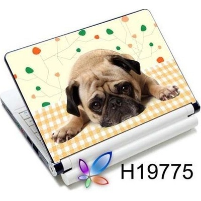 Huado samolepka, skin pre notebook 12"-15,6" Mopsík Huado K15-19775
