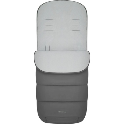 KikkaBoo Чувалче за количка KikkaBoo - Classic, Dark Grey (31108040174)