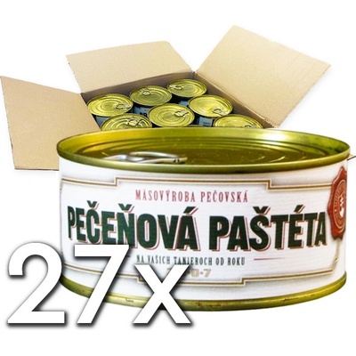 Mäsovýroba Pečovská Pečeňová paštéta kartón 27 x 280 g