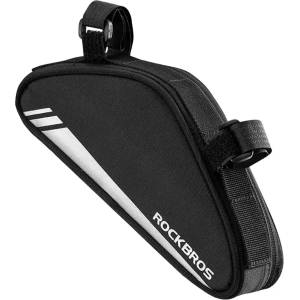 ROCKBROS Чанта за рамката на велосипед Rockbros B55-BK, 0.7l, черна (Rockbros-B55-BK)