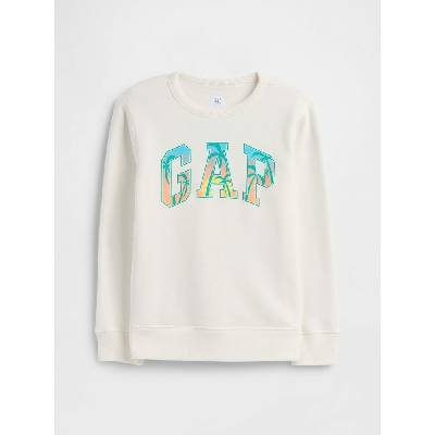 GAP 770622-03 dětská mikina s logem bílá