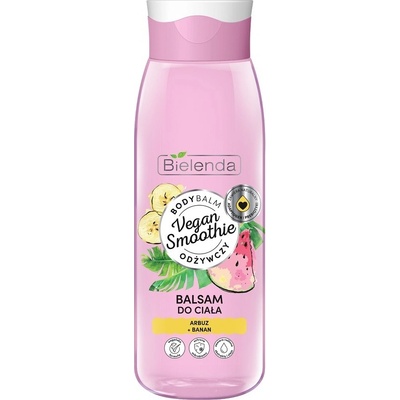 Bielenda Vegan Smoothie Watermelon + Banana zvláčňující tělový balzám 400 ml