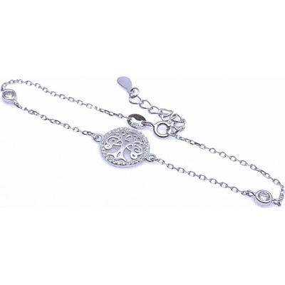 Jan Kos jewellery stříbrný náramek strom života 12119895