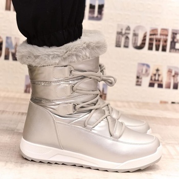 Dámske strieborné snehule Diona