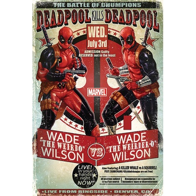 Plagát - Deadpool (Wade vs. Wade)