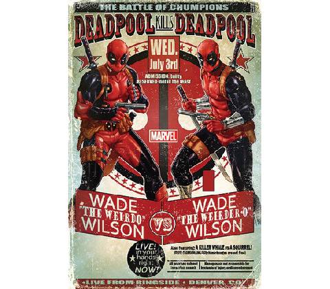 Plagát - Deadpool (Wade vs. Wade)