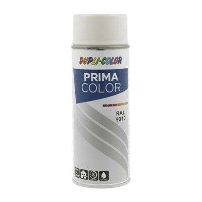 Dupli Color barva ve spreji Prima 400 ml čistě bílá lesklá