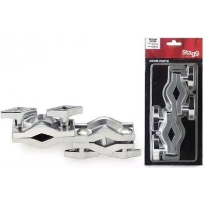 Stagg Кламп за 2 тръби dpc400-0xmm за барабани