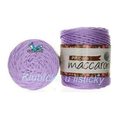 Maccaroni PP Cord 5mm světle fialová - 24