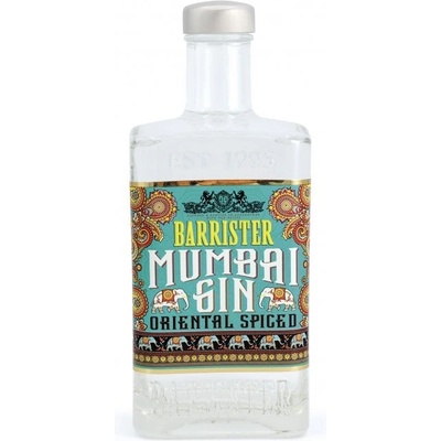 Barrister gin Barrister Mumbai Gin 40% 0,7 l (holá láhev)