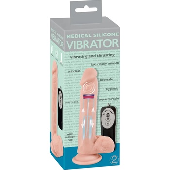 Image 1 of Medical Silicone Vibrating and Thrusting Vibrator Skin